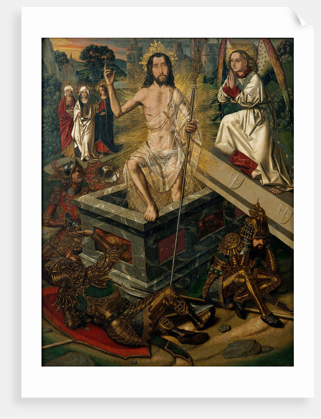 The Resurrection, ca 1475 by Bartolomé Bermejo