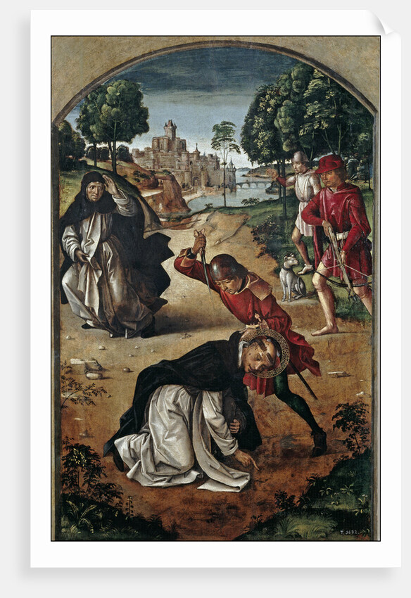 The Death of Saint Peter of Verona, 1493-1499 by Pedro Berruguete