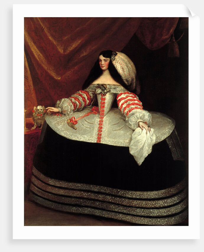 Inés de Zúñiga, Countess of Monterrey, 1660-1670 by Juan Carreño de Miranda