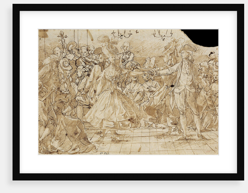 Minuet, c. 1780 by Antonio Casanovas Torrents