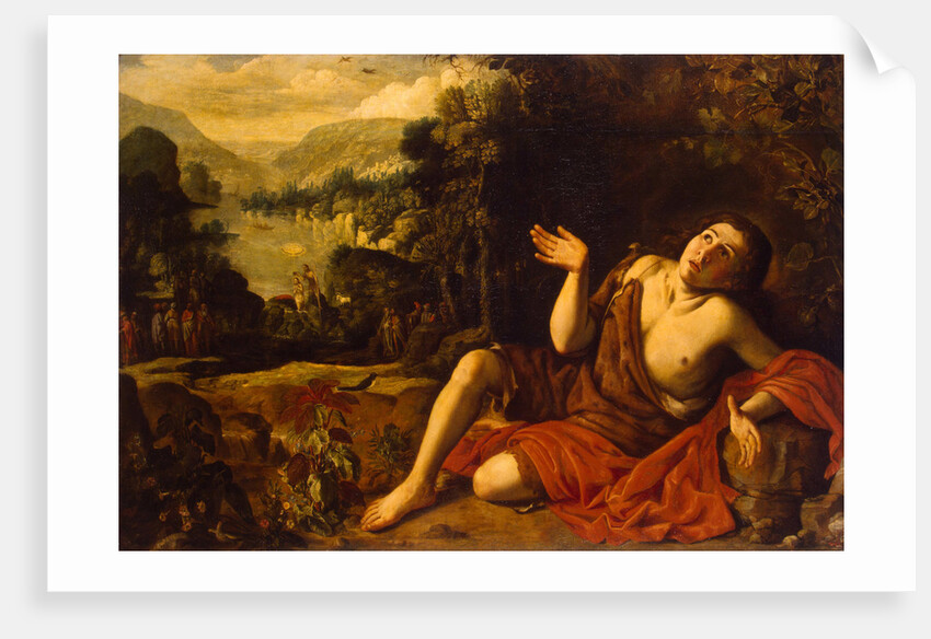 Saint John the Baptist in the Desert, 1630 by Francisco Collantes