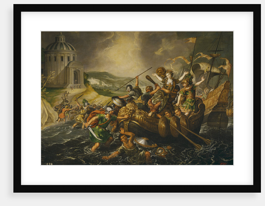 The Rape of Helen, Mid of 17th cen by Juan de la Corte