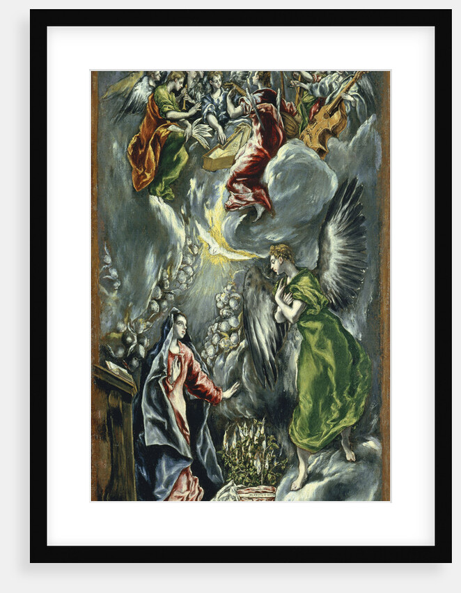 The Annunciation, ca 1596-1600 by Dominico El Greco