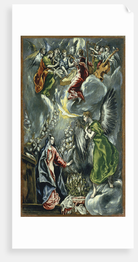 The Annunciation, ca 1596-1600 by Dominico El Greco