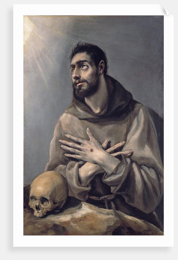 Saint Francis in ecstasy, c. 1580 by Dominico El Greco
