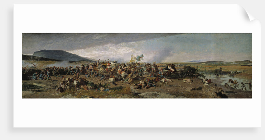 The Battle of Wad-Ras, 1863 by Marià Fortuny