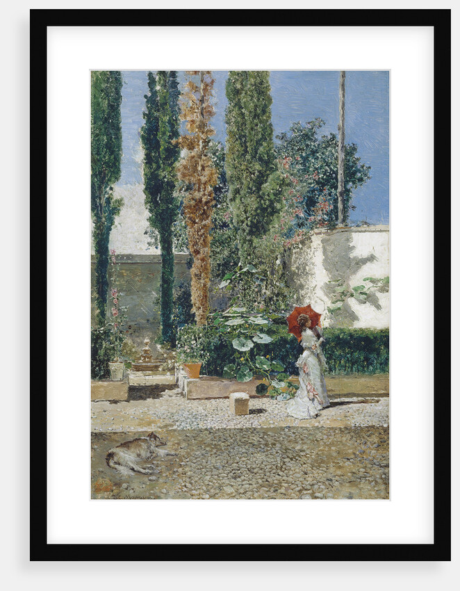 Garden of the Fortunys house, 1872 by Marià Fortuny