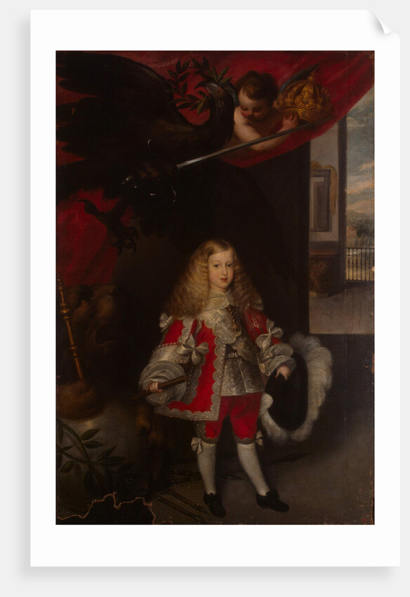 Portrait of Charles II of Spain as a Child, 1667-1670 by Sebastian de Herrera Barnuevo