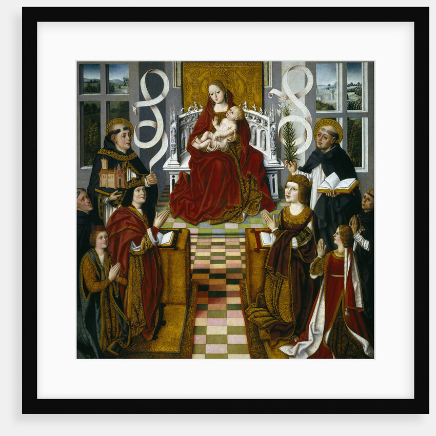 The Madonna of the Catholic Monarchs, 1491-1493 by Master of Madonna of the Catholic Monarchs