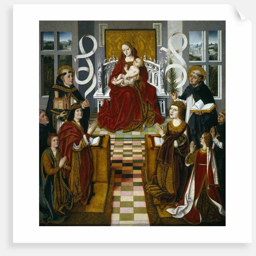 The Madonna of the Catholic Monarchs, 1491-1493 by Master of Madonna of the Catholic Monarchs