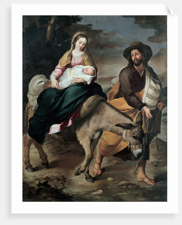 The Flight into Egypt, Between 1645 and 1649 by Bartolomé Estebàn Murillo