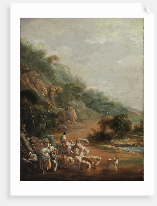 Scene with Villagers, 1786 by Luis Paret y Alcázar