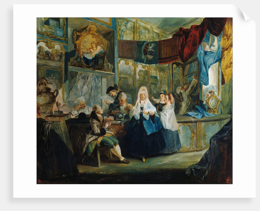The Shop, 1772 by Luis Paret y Alcázar