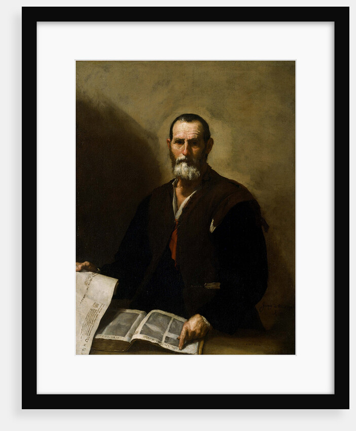 Philosopher Crates of Thebes, 1636 by José de Ribera