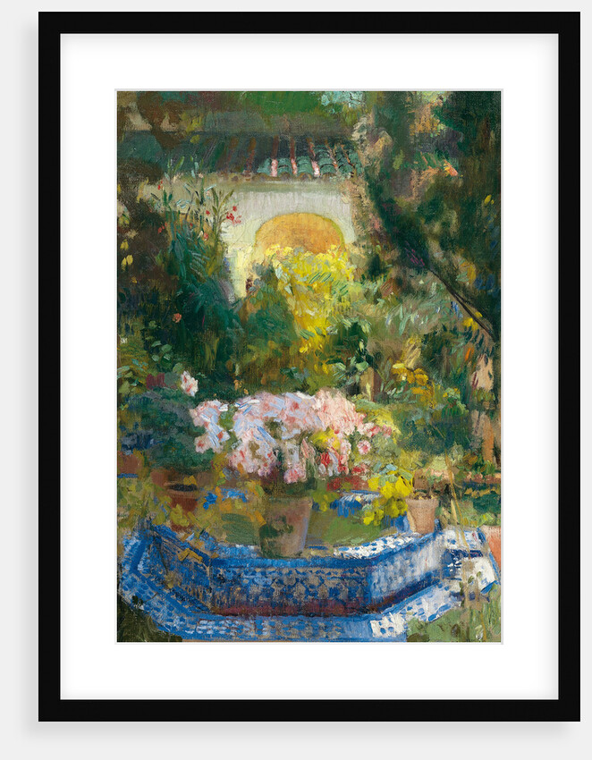 The Courtyard of the Sorolla House, 1917 by Joaquín Sorolla y Bastida