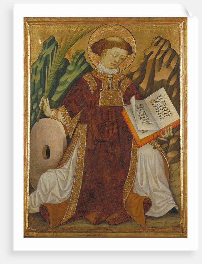 Saint Vincent, ca 1430 by Bonanat Zaortiga