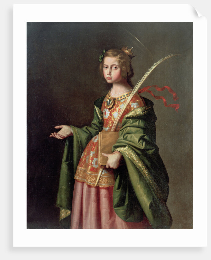 Saint Elizabeth of Thuringia, ca 1637-1640 by Francisco de Zurbarán