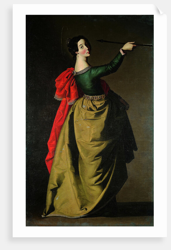 Saint Ursula, 1635-1640 by Francisco de Zurbarán