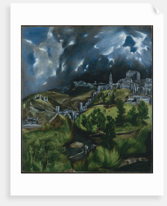 View of Toledo, c. 1598 by Dominico El Greco
