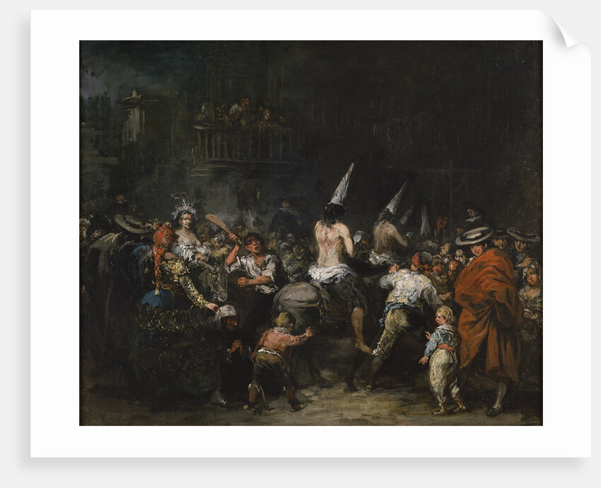 Convicted by the inquisition, Second Half of the 19th cen by Eugenio Lucas Velázquez
