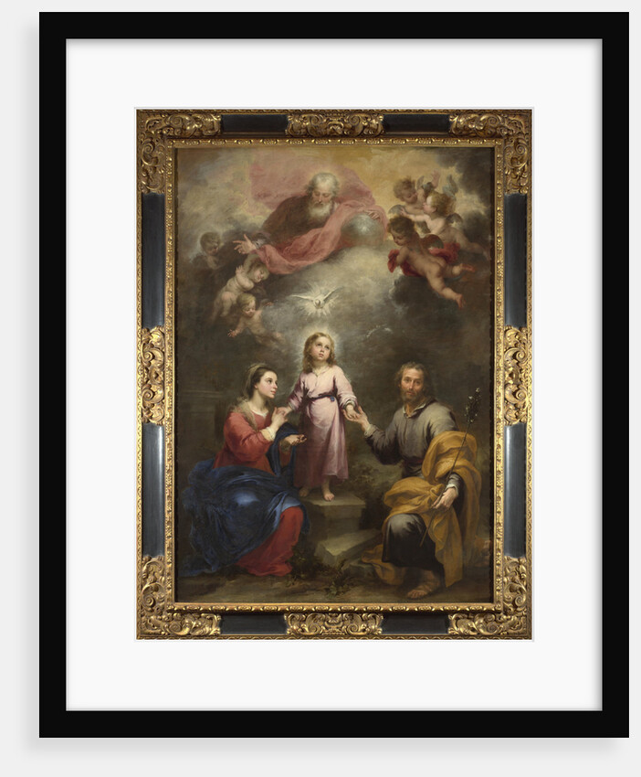 The Heavenly and Earthly Trinities (The Pedroso Murillo), c. 1680 by Bartolomé Estebàn Murillo