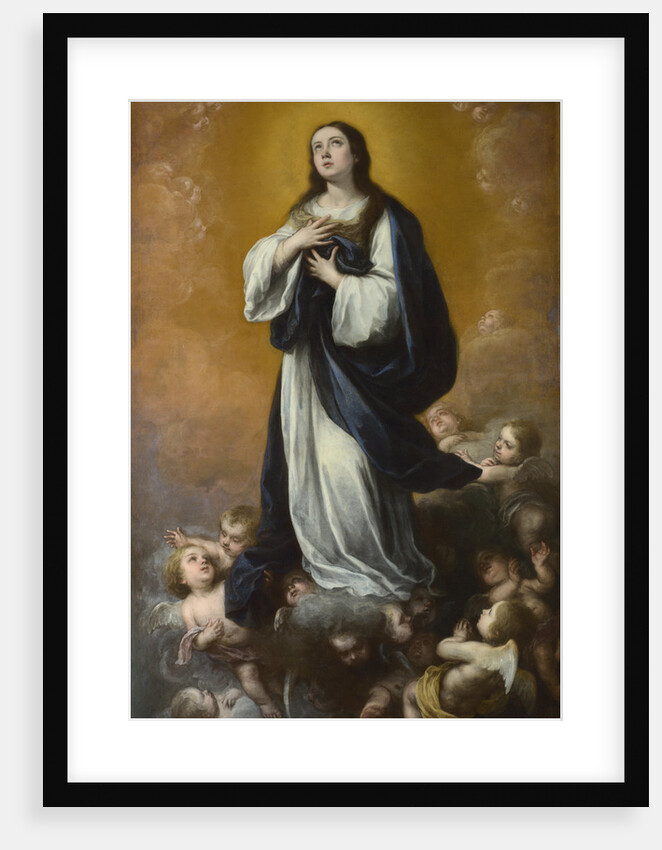 The Immaculate Conception of the Virgin, Mid of 17th cen by Bartolomé Estebàn Murillo