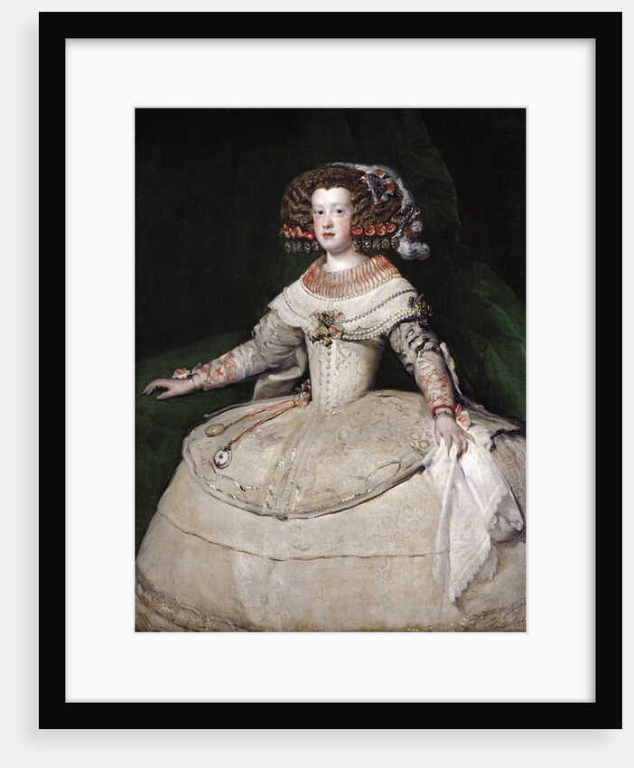 The infanta Maria Theresa of Spain by Diego Velazquez