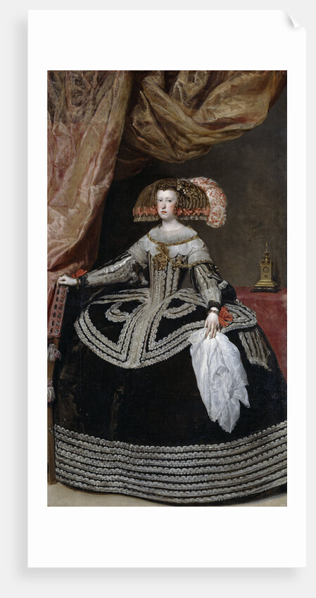 Portrait of Mariana of Austria (1634?1696), 1652 by Diego Velàzquez
