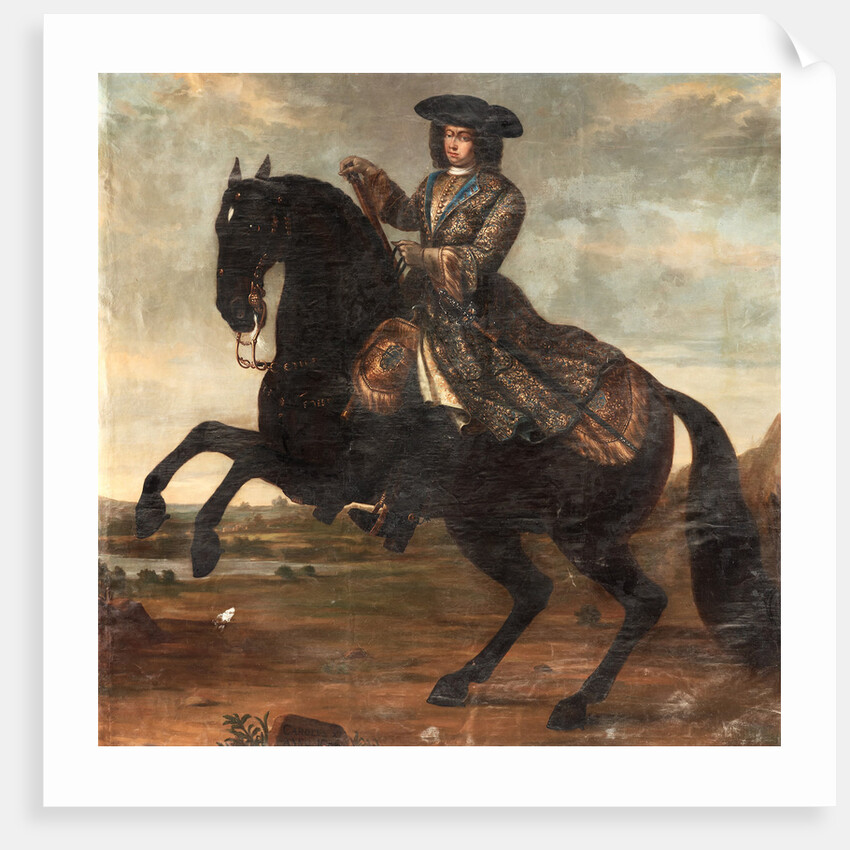 Portrait of Charles XI of Sweden, 1696 by David von Krafft