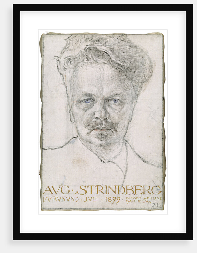 August Strindberg, 1899 by Carl Larsson