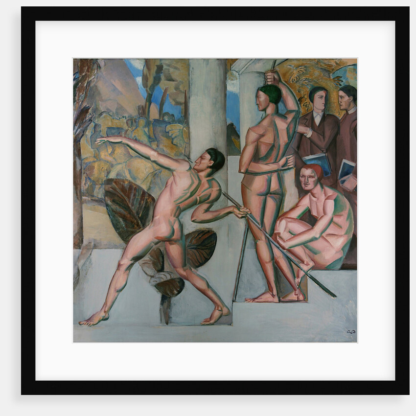 Mens sana in corpore sano (A healthy mind in a healthy body), 1912 by Georg Pauli