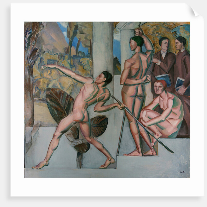 Mens sana in corpore sano (A healthy mind in a healthy body), 1912 by Georg Pauli