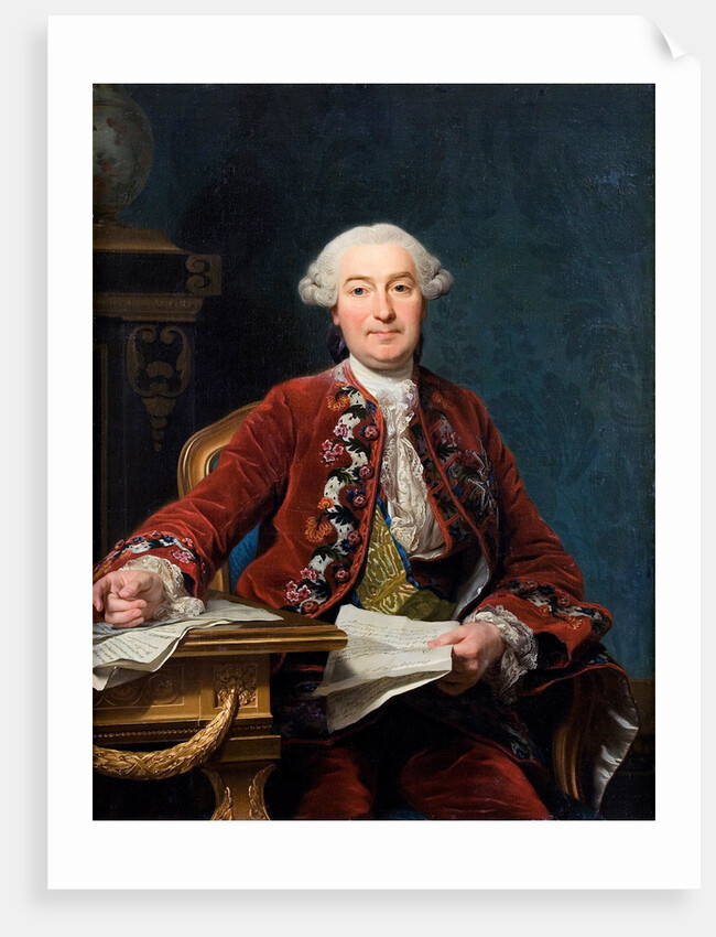 Ulrik Scheffer, 1763 by Alexander Roslin