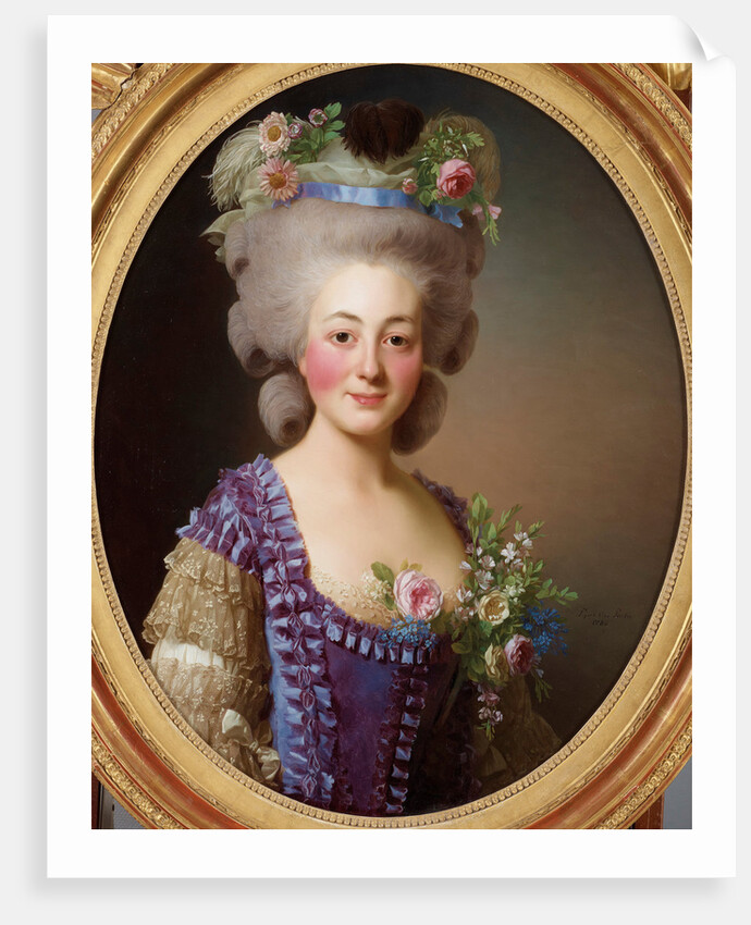 Portrait of Countess de Bavière-Grosberg by Alexander Roslin