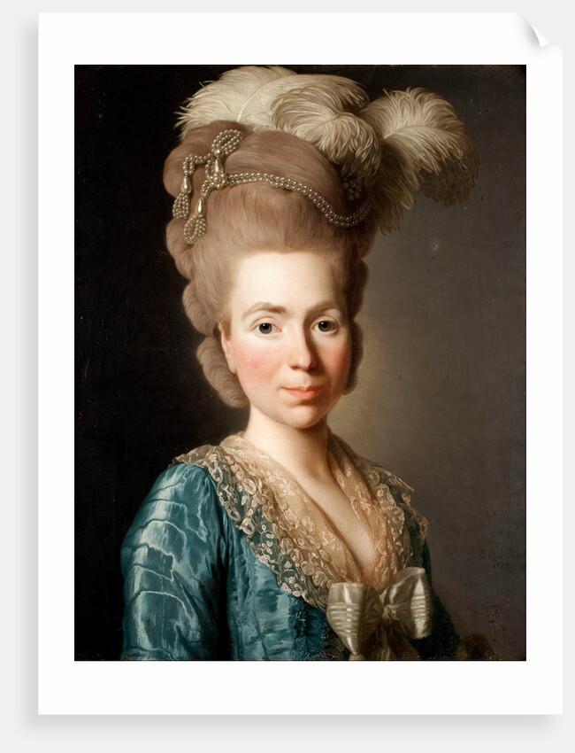 Portrait of Princess Natalya Petrovna Galitzine, 1777 by Alexander Roslin