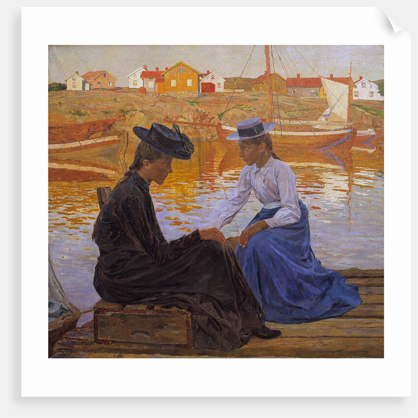 The Bay, 1901 by Carl Wilhelmson
