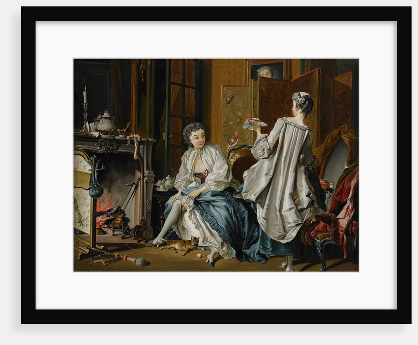 Morning toilet (After François Boucher) by Pehr Hilleström