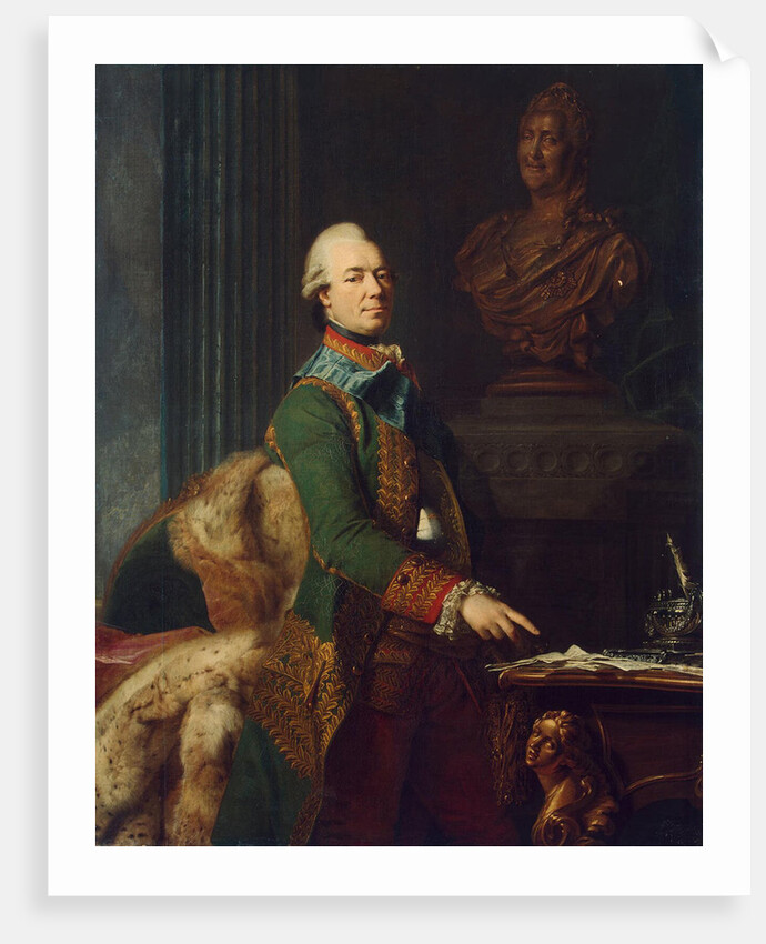 Portrait of Count Zakhar Chernyshov, ca 1776 by Alexander Roslin