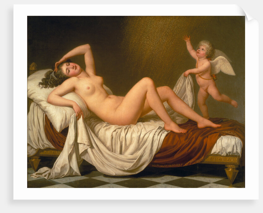 Danaë and the Shower of Gold, 1787 by Adolf Ulrik Wertmüller