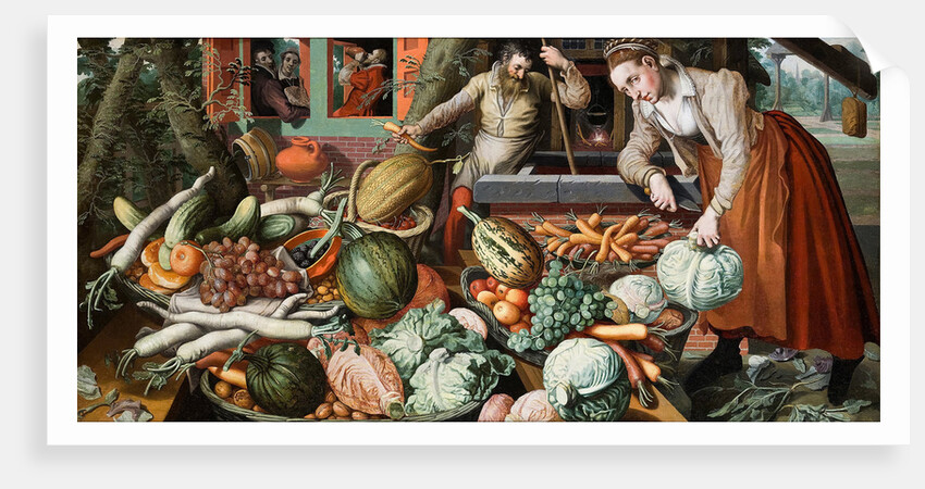Market Scene, 1569 by Pieter Aertsen