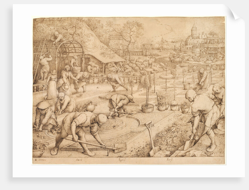 Spring, 1565 by Pieter Bruegel the Elder