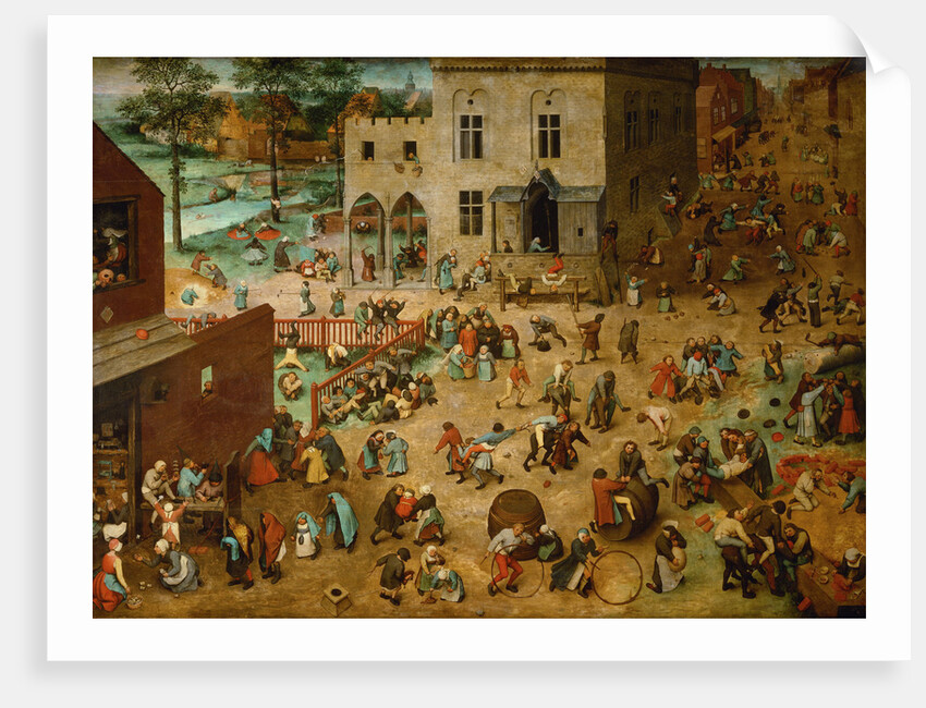Children?s Games, 1560 by Pieter Bruegel the Elder