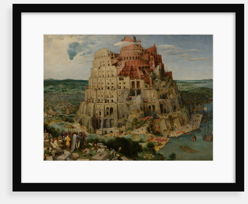 The Tower of Babel, 1563 by Pieter Bruegel the Elder