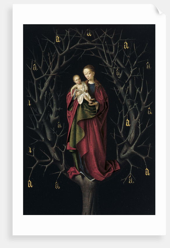 The Virgin of the dry Tree, ca 1465 by Petrus Christus