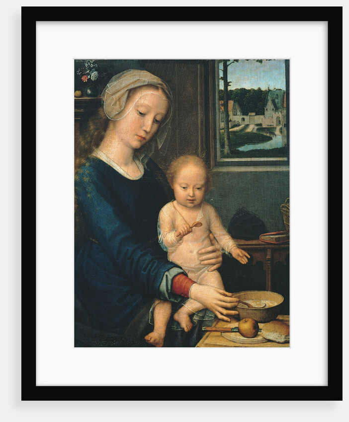 Madonna and Child with the Milk Soup, 1510-1515 by Gerard David