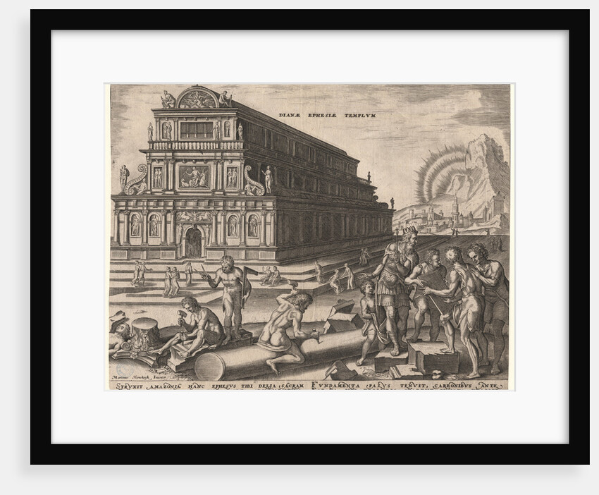 The Temple of Diana at Ephesus by Philipp Galle