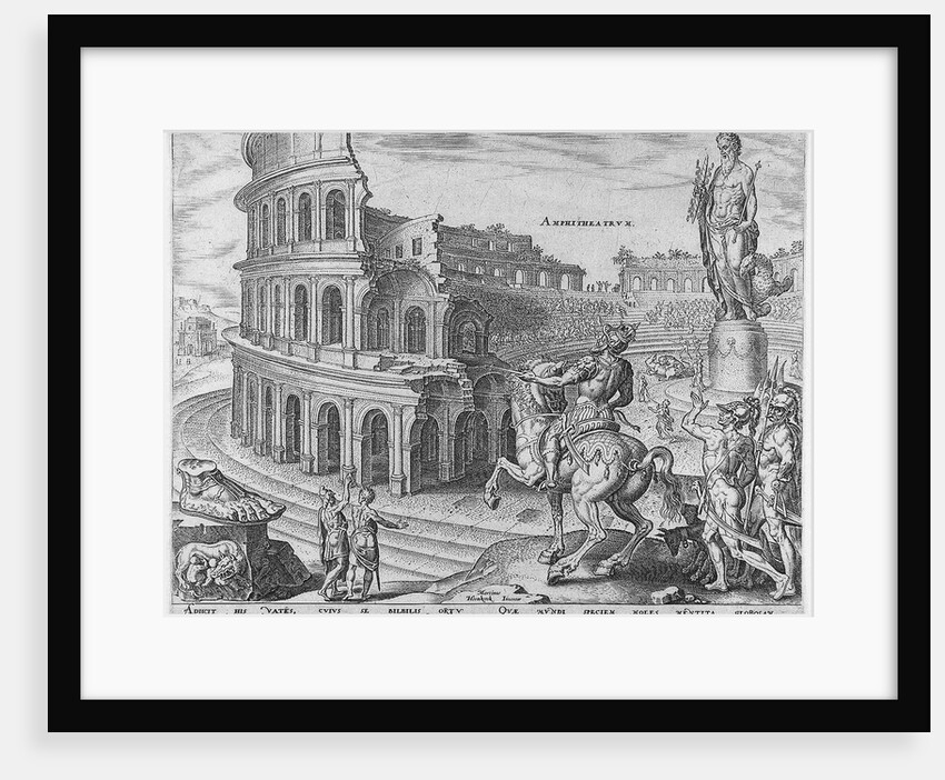 The Colosseum at Rome by Philipp Galle