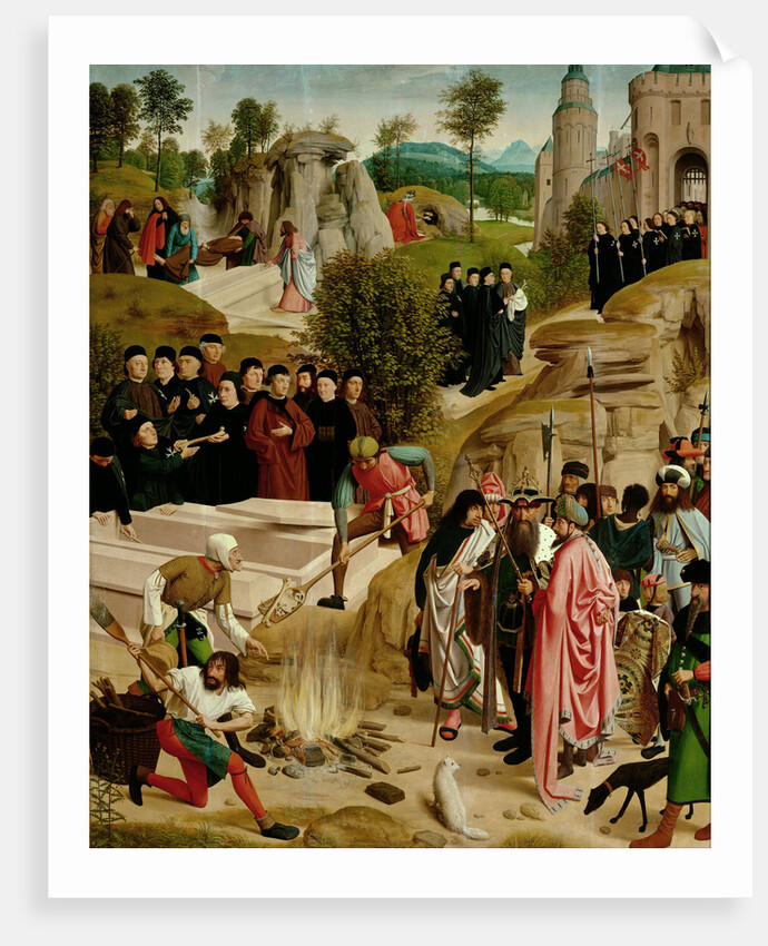 Legend of the Relics of St. John the Baptist, c. 1490 by Jans Geertgen tot Sint