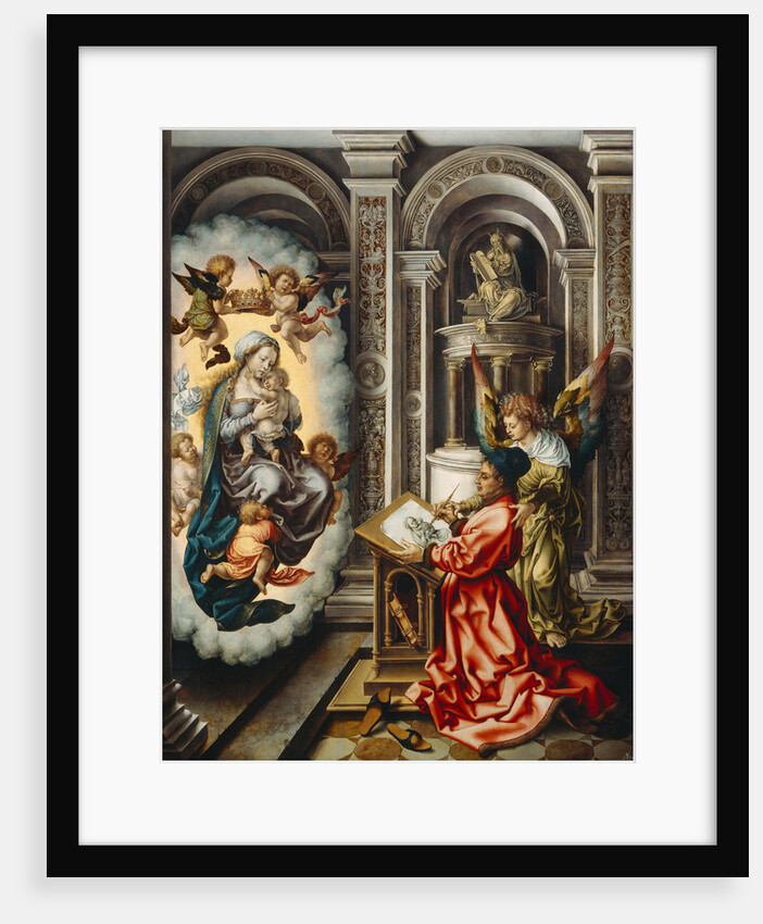 Saint Luke Painting the Madonna, c. 1520 by Jan Gossaert