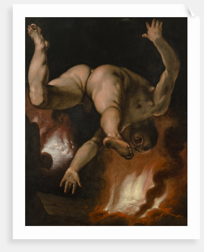 The Fall of Ixion, ca 1588 by Cornelis Cornelisz. van Haarlem